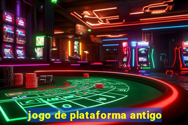 jogo de plataforma antigo